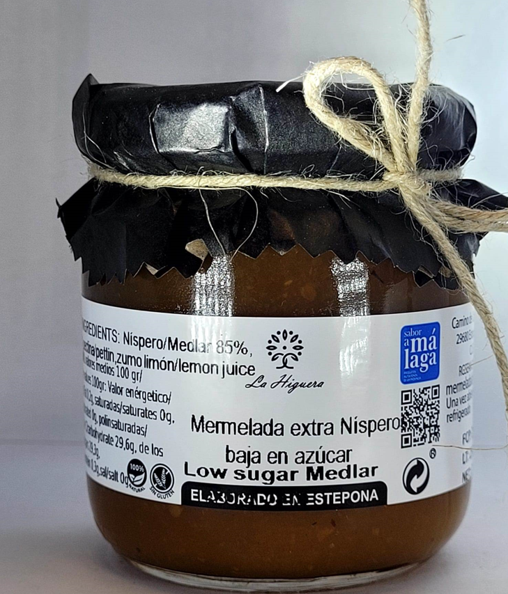 Mermelada níspero baja en azúcar 250g