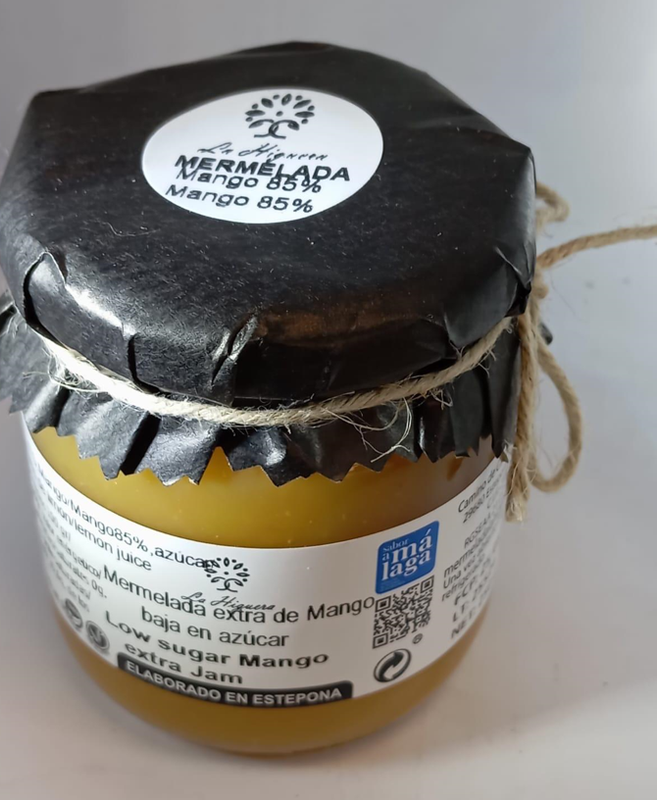 Mermelada mango baja en azúcar 250g