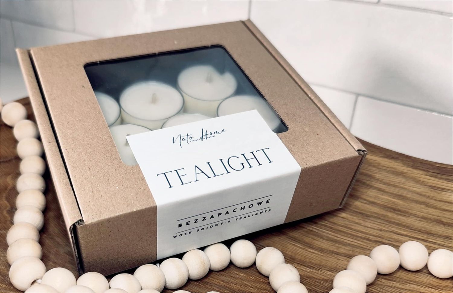 TEALIGHT - bezzapachowe / 9 sztuk