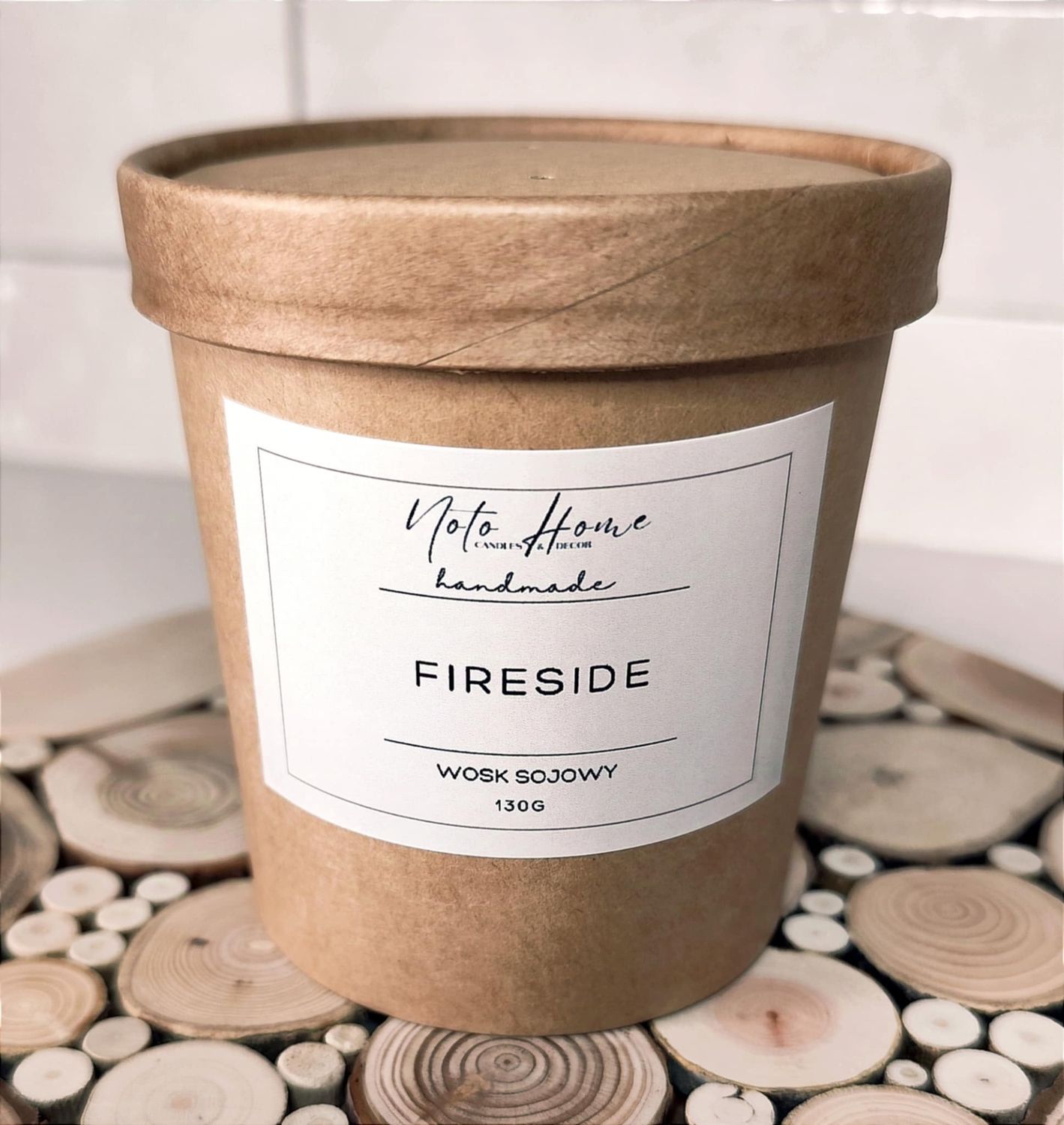 FIRESIDE - wosk zapachowy / 130g