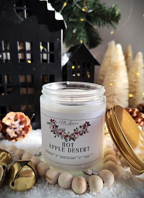 Hot Apple Desert - świeca sojowa/200g