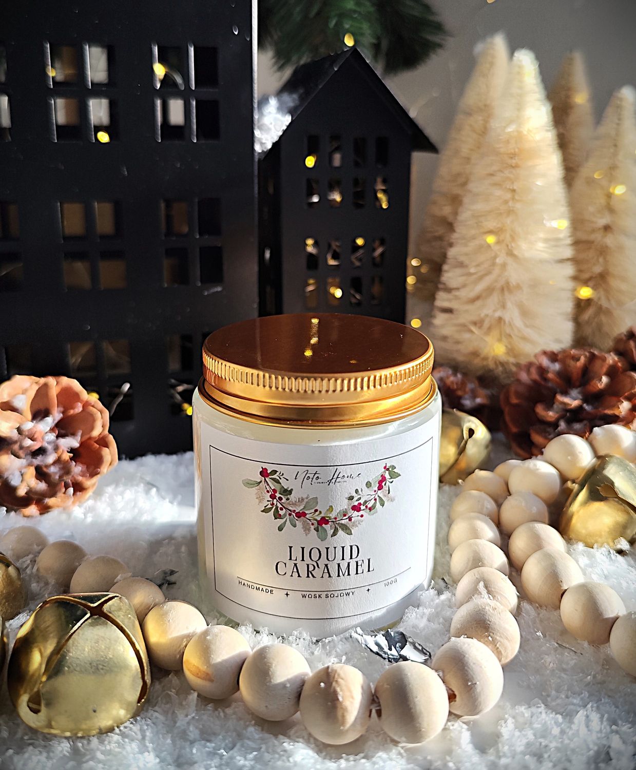 Liquid Caramel - świeca sojowa/100g