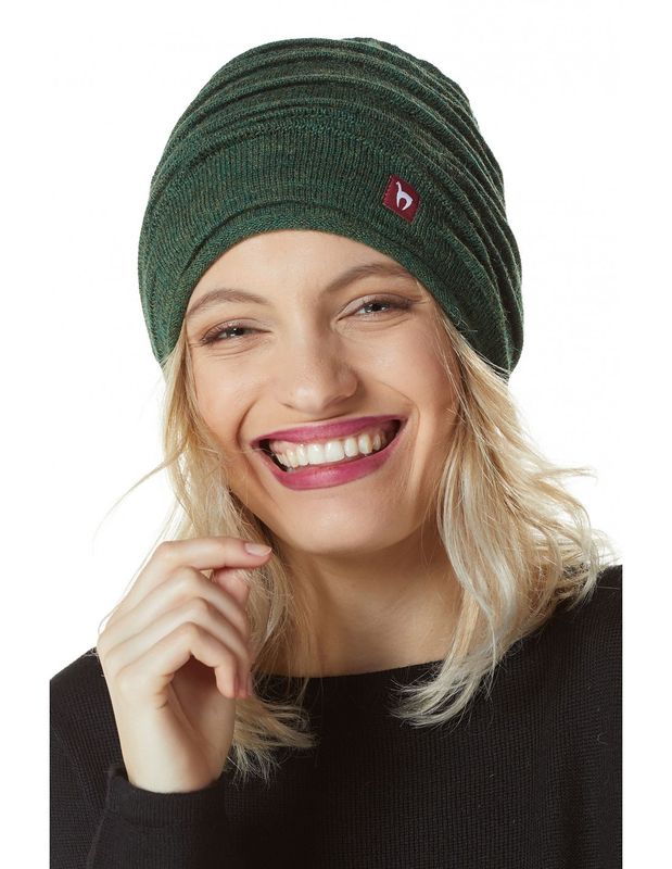 Alpaka Beanie Mütze Caminos aus 100% Babyalpaka
