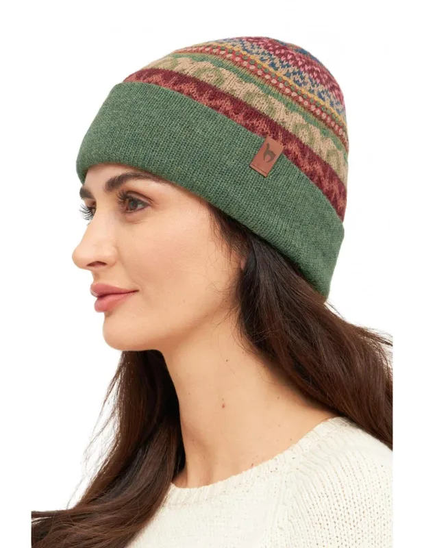 Alpaka Wendemütze 100% Babyalpaka Modell Luna