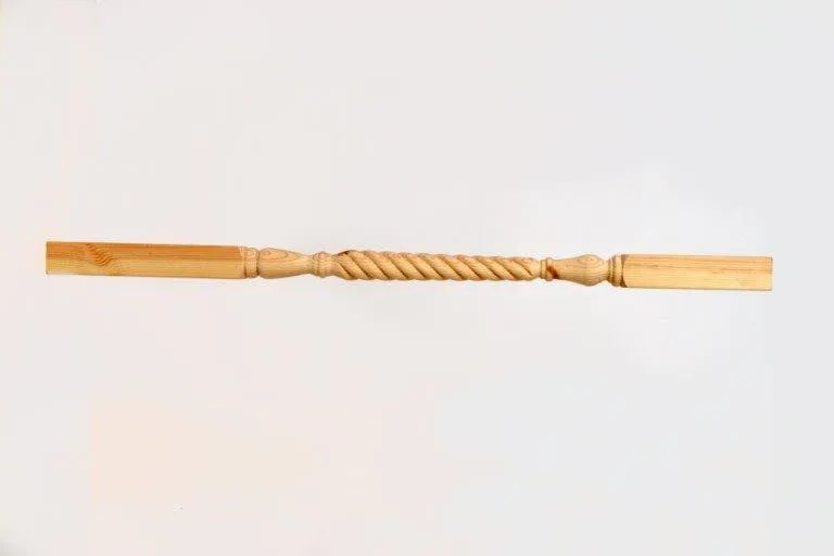 Rope twist spindle
