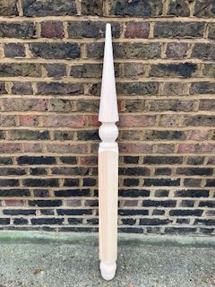 Spire top roof gable finial
