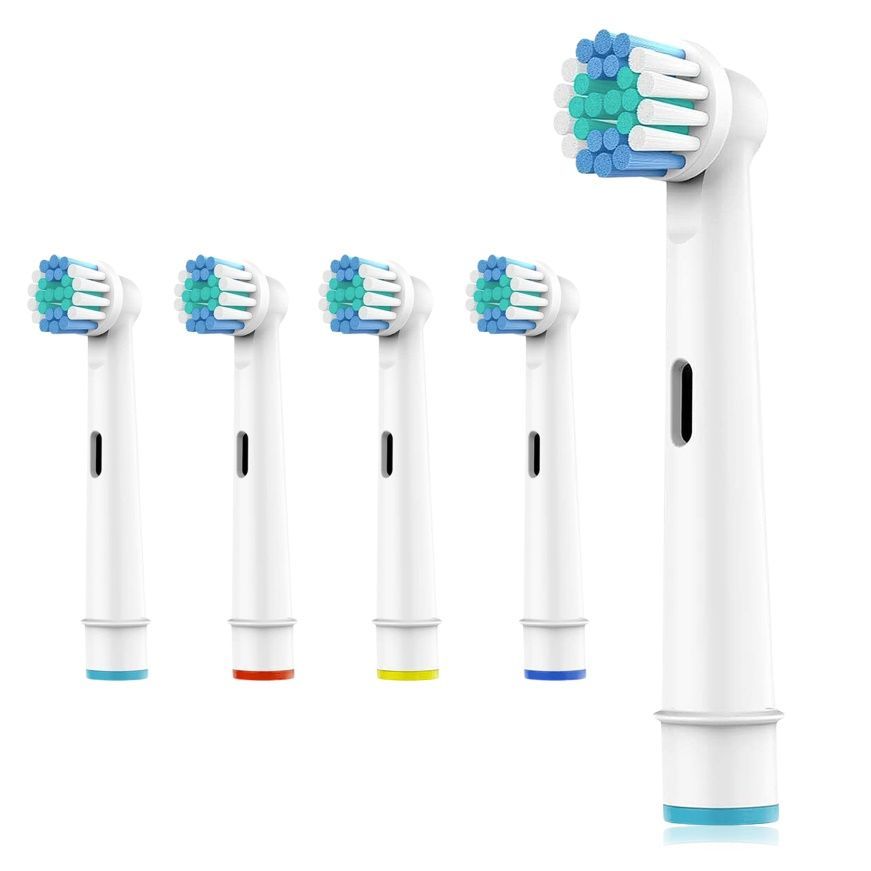 Pack 4 Recambio Cabezal Compatible con Cepillo Dientes Eléctrico Oral B Braun - Repuesto Cabezal Compatible con Cepillo Oral-B - Recambio Cabezales Compatible con Cepillo Dientes Eléctrico Oral B.