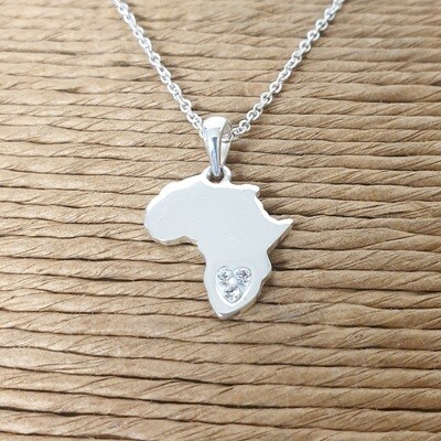 Africa Sparkle pendant and necklace medium