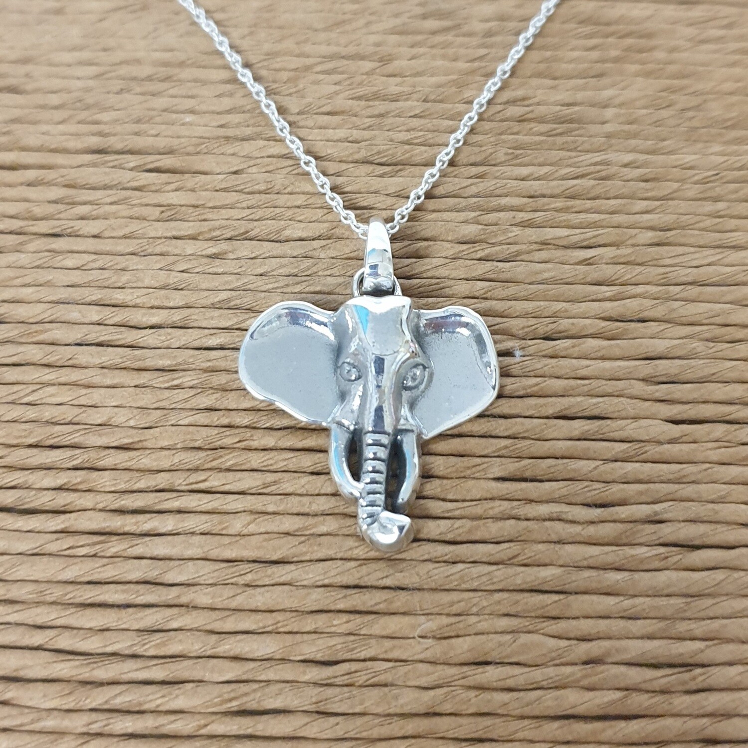 African Elephant Pendant and necklace