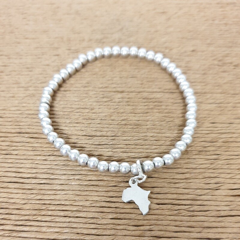 Jewellery Bracelet silver beads Africa
