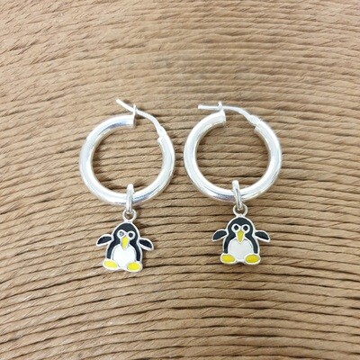 Earrings Penguin