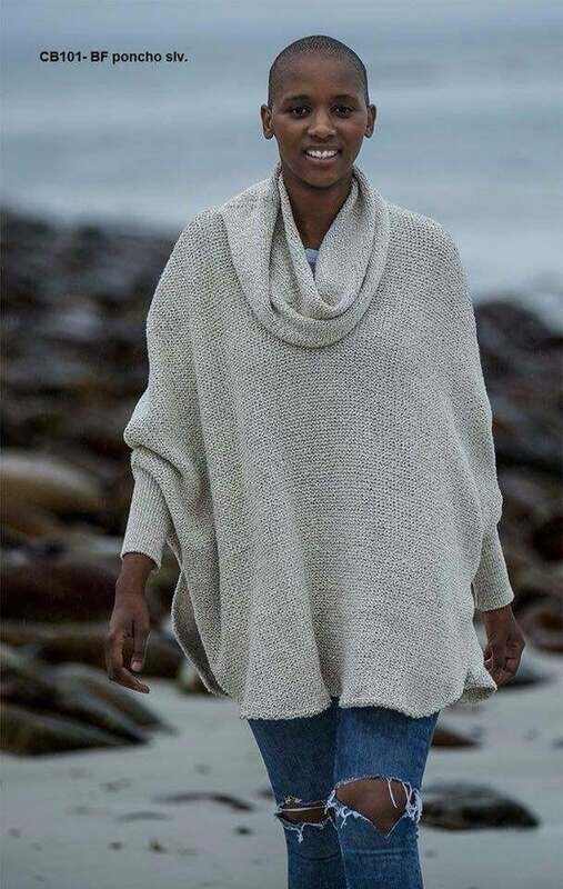 Cotton Poncho Brindle