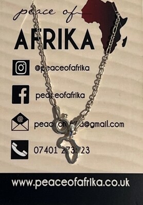 Bracelet Small link - Africa charm