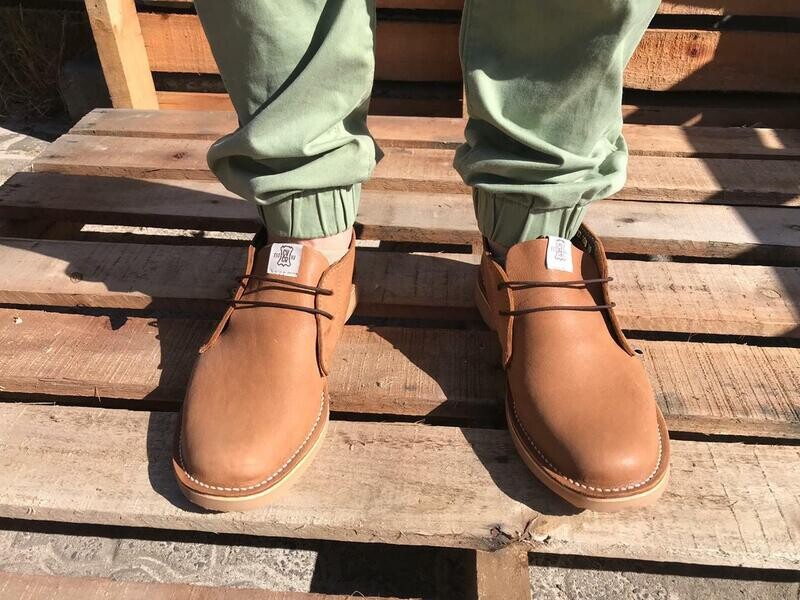 Desert boot / Veldskoen  Full-grain Camel