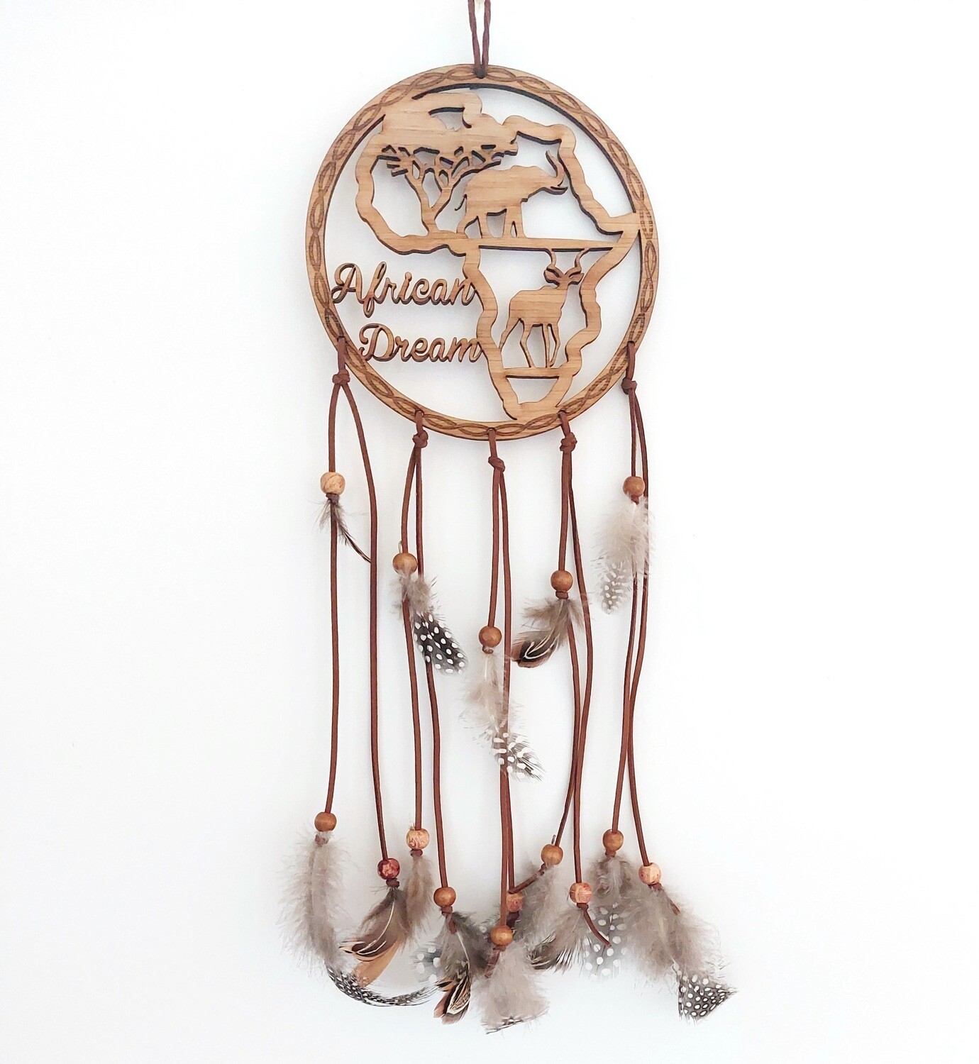 Dream Catcher - African Kudu & Elephant - 14.5cm