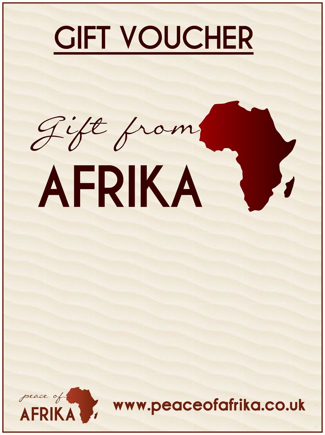 Gift from Afrika