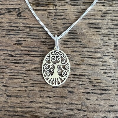 Tree of life oval