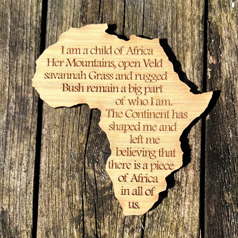 Africa - Child of Africa fridge magnet