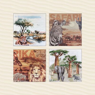 Serviettes Africa Wildlife (Pack of 20)