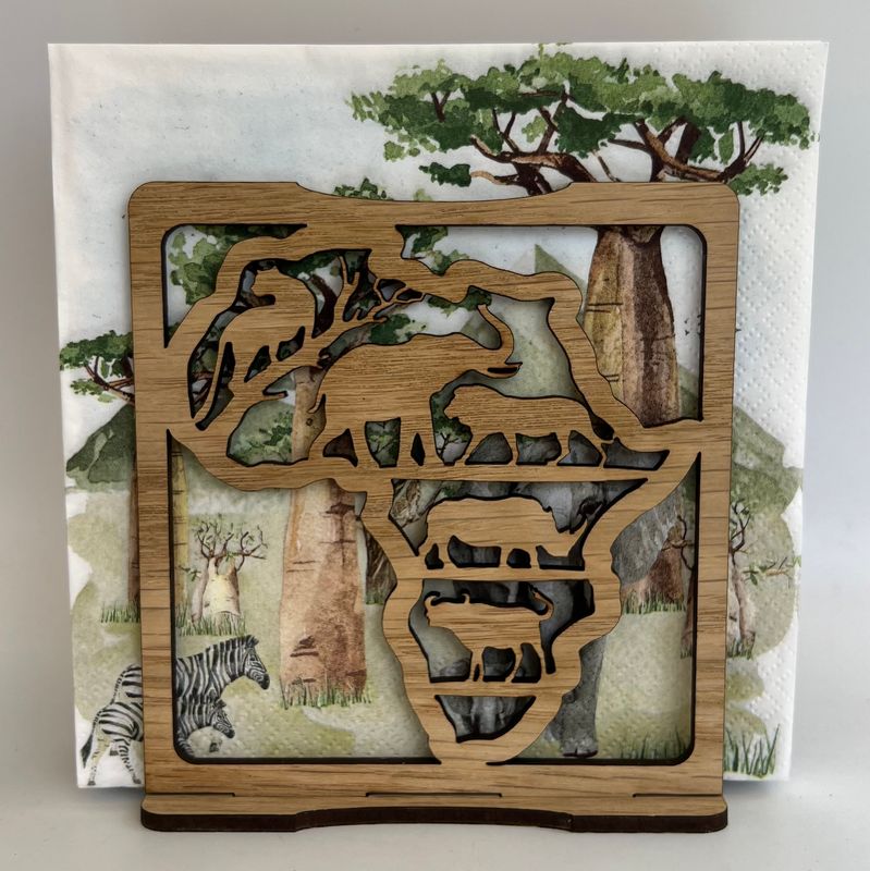 Serviette holder African Wildlife The Big Five