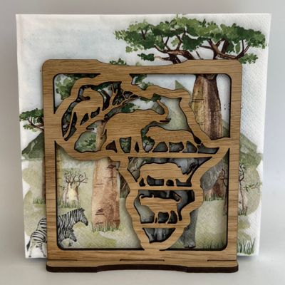 Serviette holder African Wildlife The Big Five