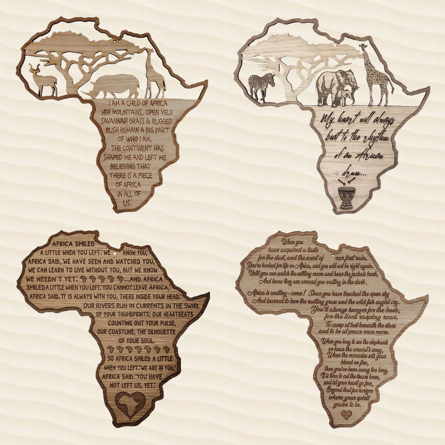 African Wall Plaque
