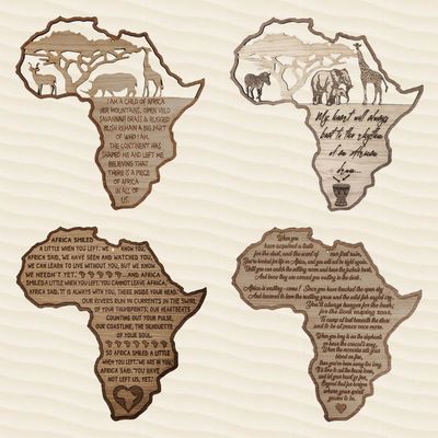 African Wall Plaque
