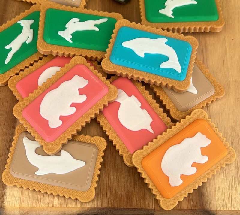 Zoo Cookie fridge magnet