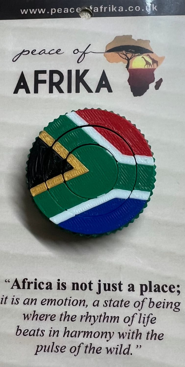 South African Flag Fidget Spinner