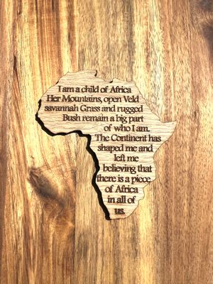 Africa - Child of Africa fridge magnet