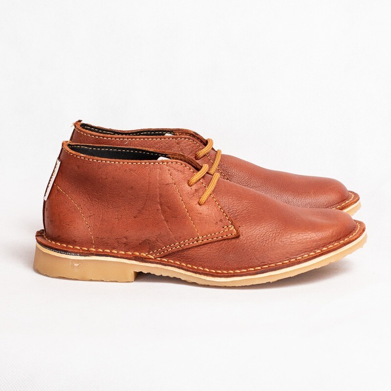 Desert Boots / Veldskoen Kudu Leather Paprika