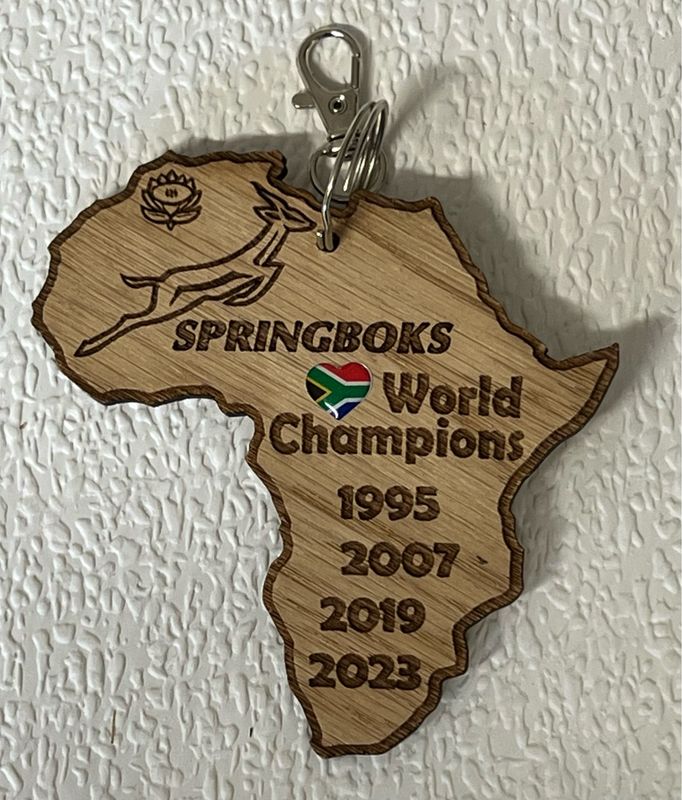 Springbok Rugby Keyring