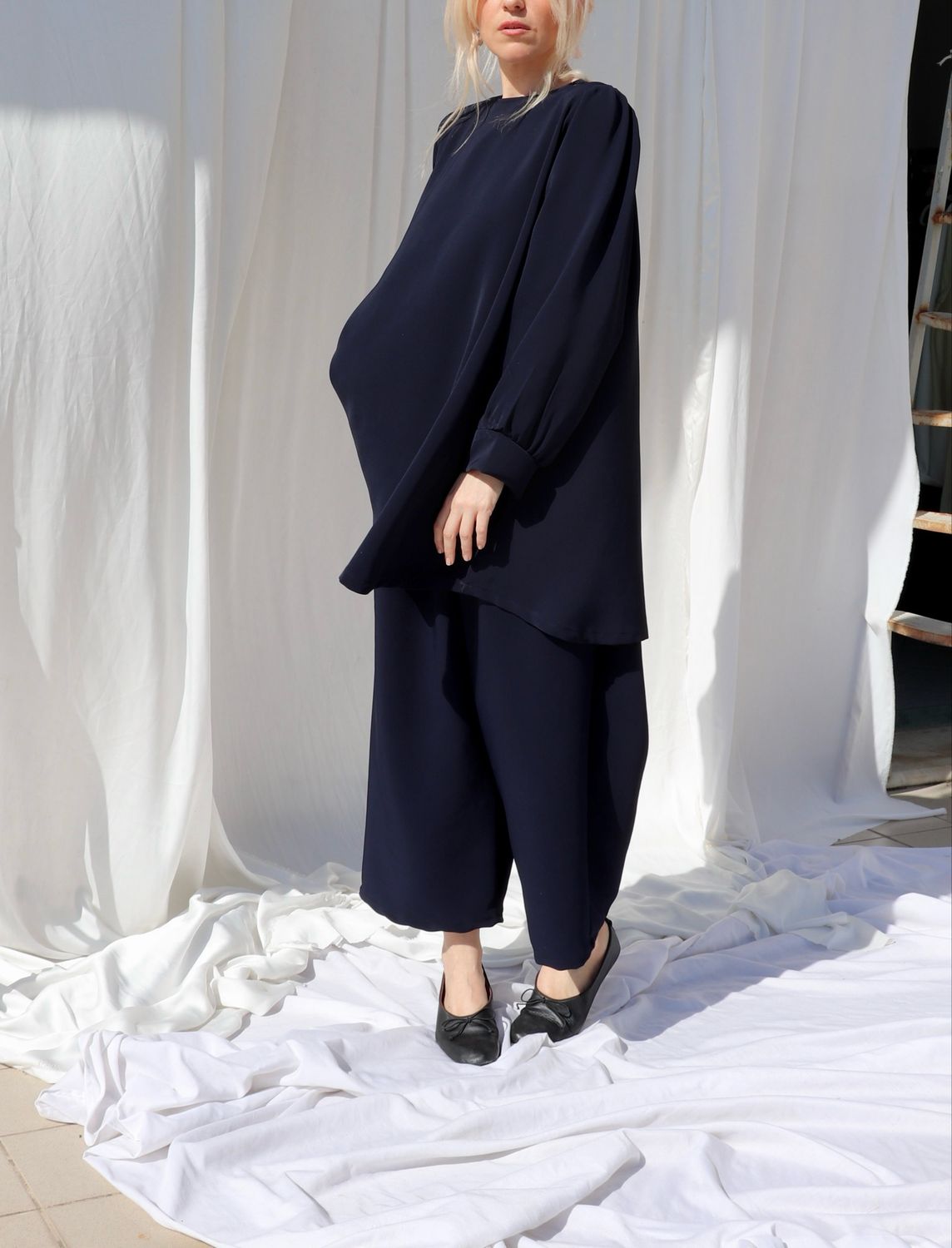 Completo blu navy