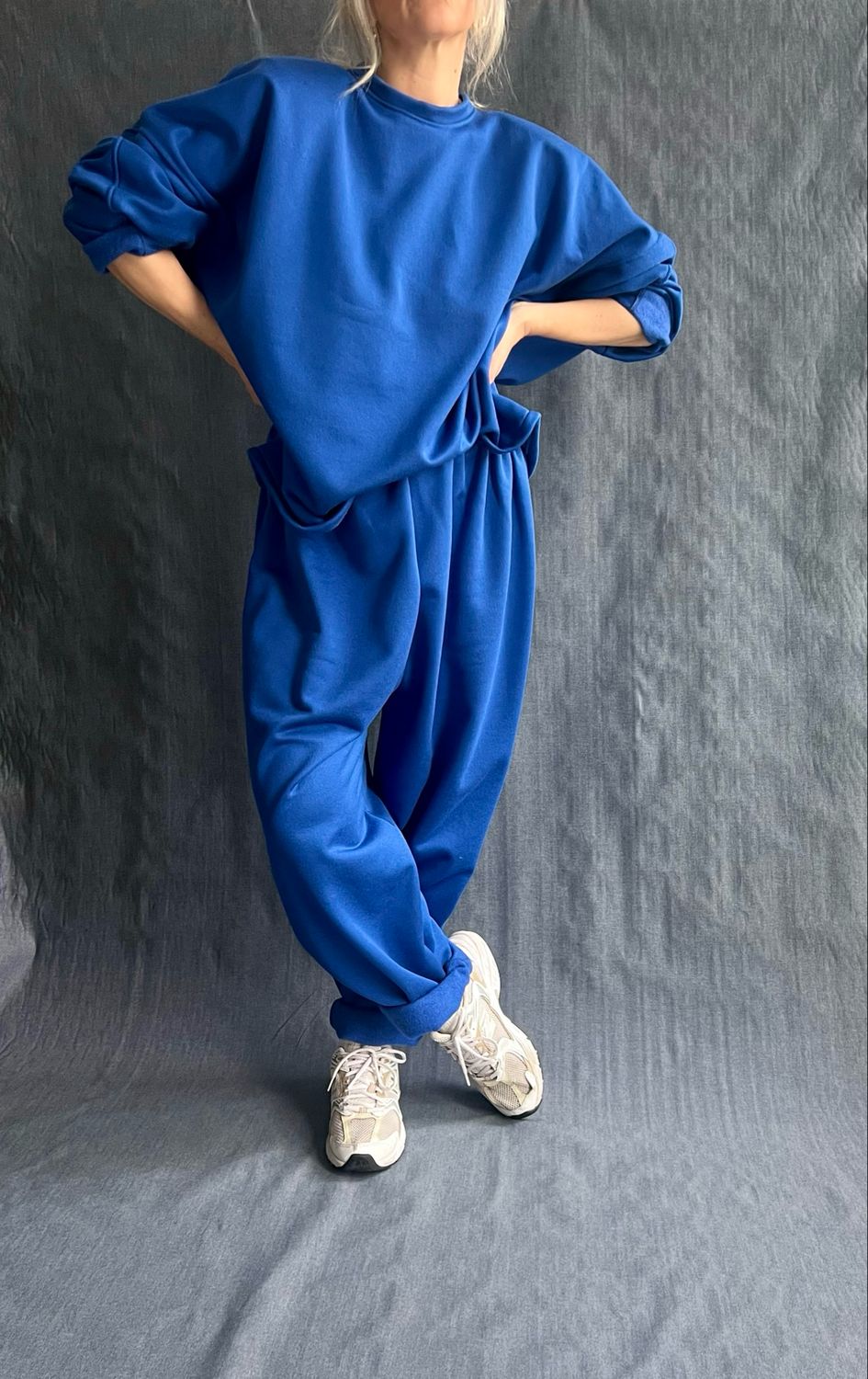 Tuta CosyWear/blu elettrico