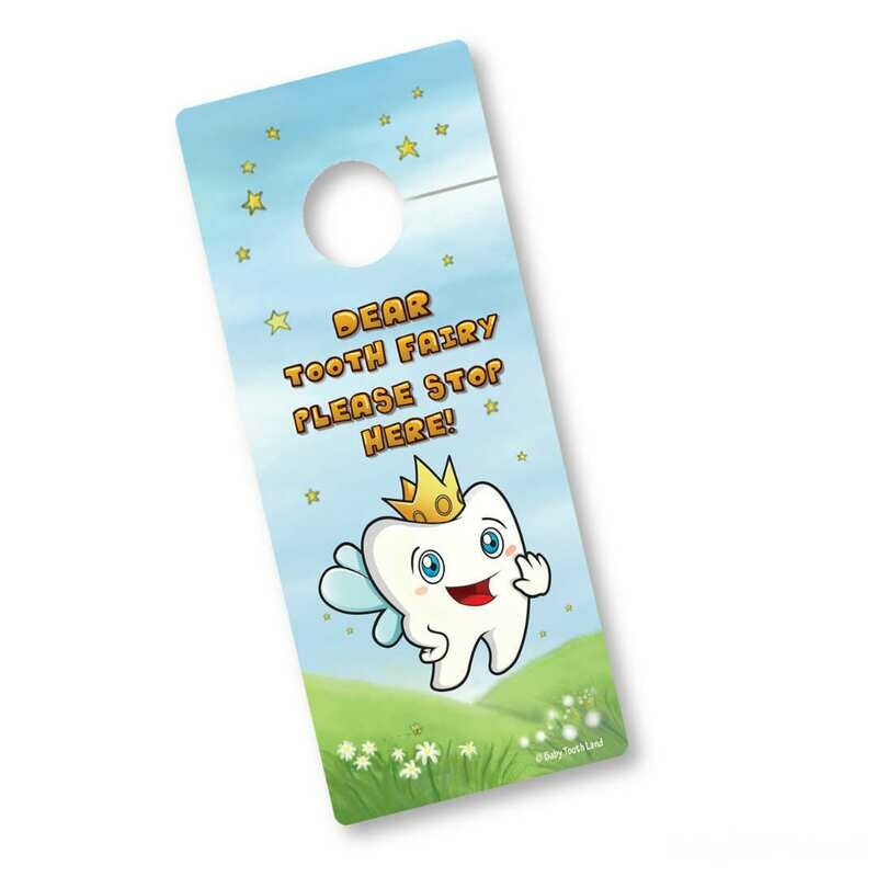 Tooth Fairy Door Hanger - Tooth