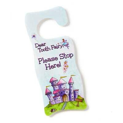 Tooth Fairy Door Hanger -Fairyland Pink Tooth Fairy Door Hanger -Fairyland Pink