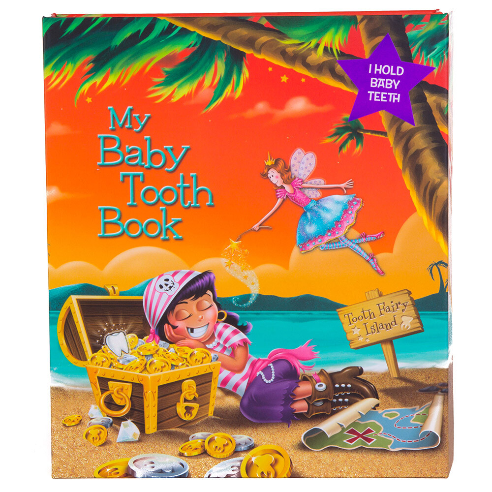 My Baby Tooth Flap Book - Pirate Girl