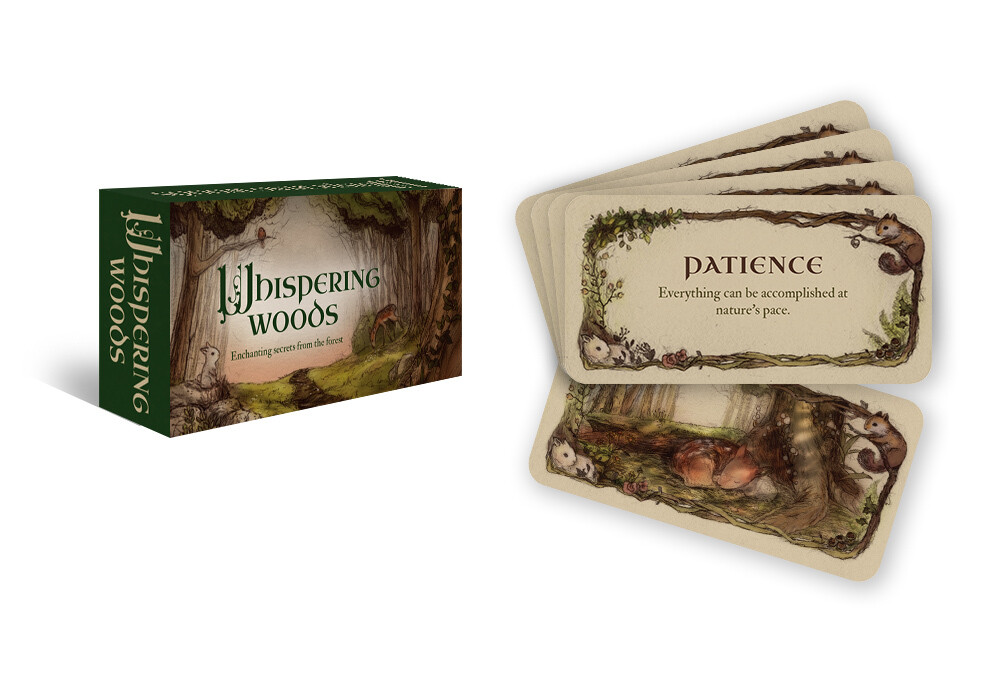 WHISPERING WOODS Inspiration Cards by Jessica Le