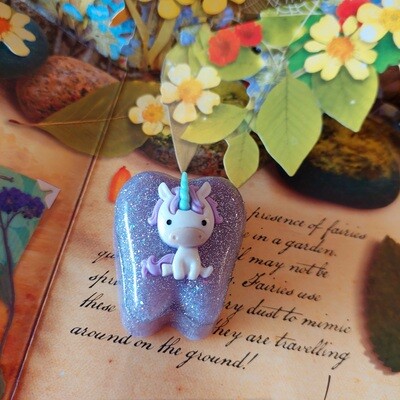 Lilac Unicorn Tooth Fairy Box