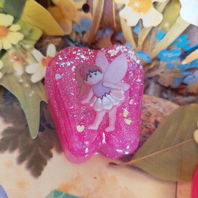 Pink Tooth Fairy Box - Lavender Fairy
