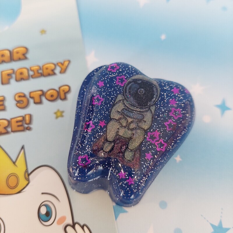 Astronaut Tooth Fairy Box - Glow in the Dark