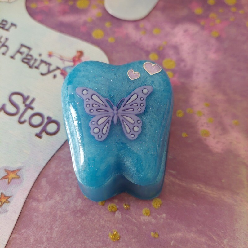 Magical Tooth Fairy Keepsake Box – Handcrafted Memory Holder for Kids