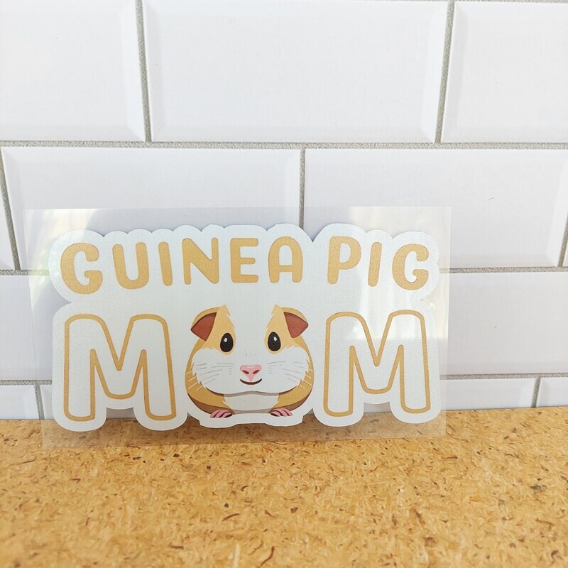 Sticker - Guinea Pig Mum Cutout