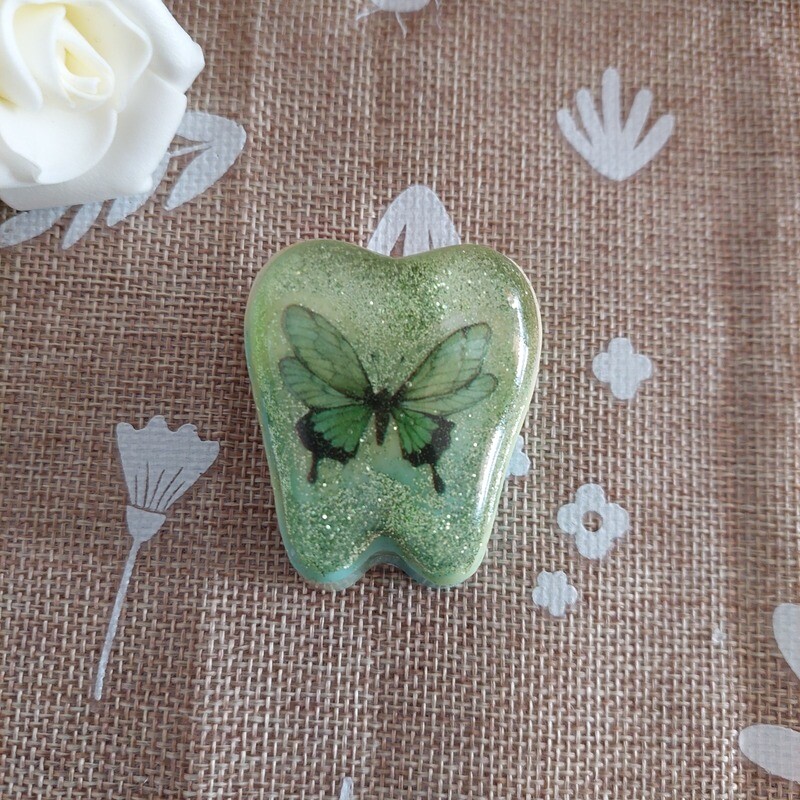 Vintage look Butterfly Tooth Fairy Box