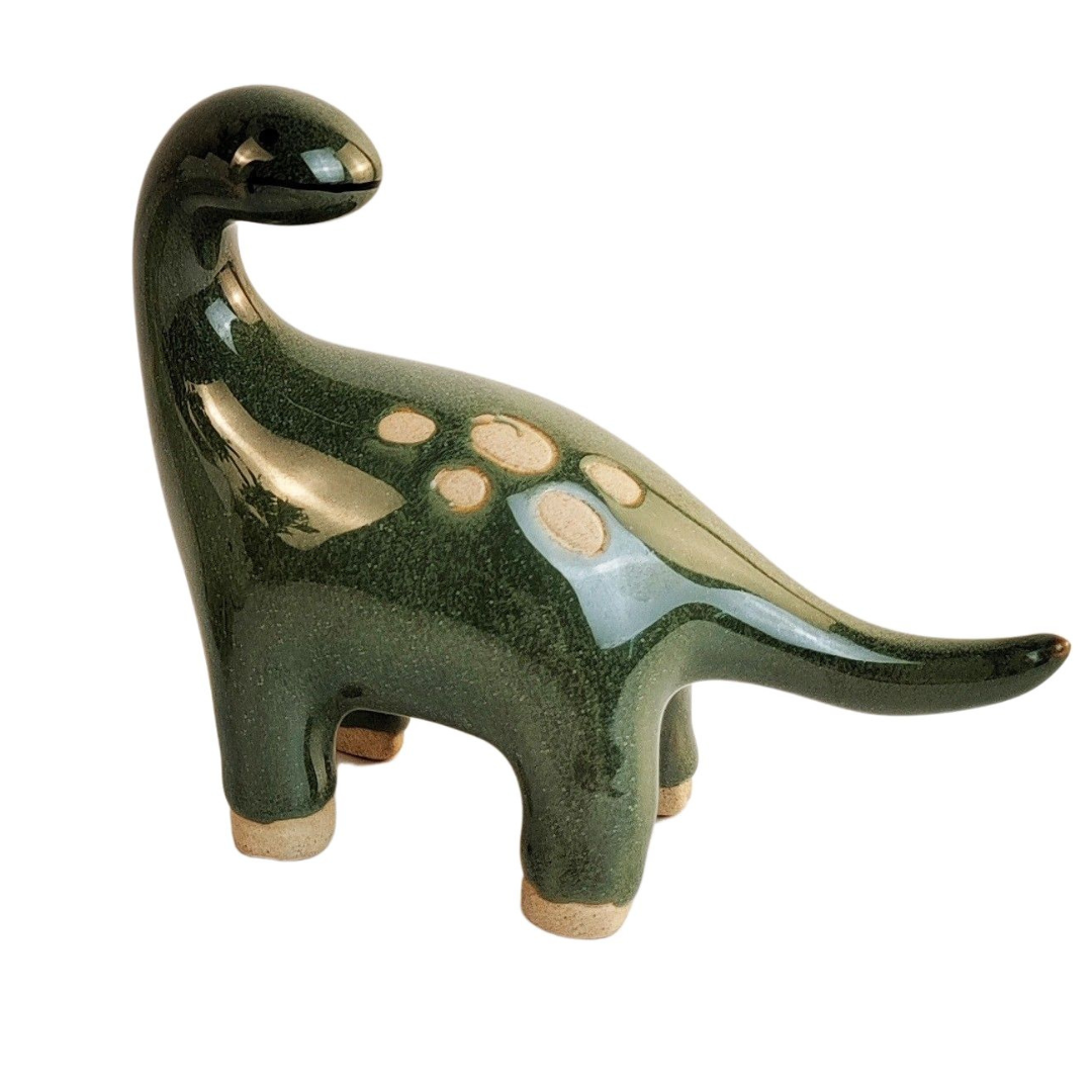 Dinosaur Pot Hanger Green 9cm - Dino Dark Green x 1
