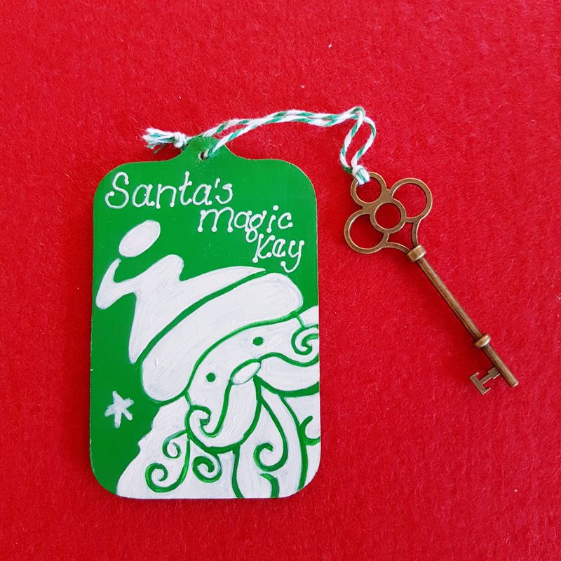 Magic Santa Key - Green