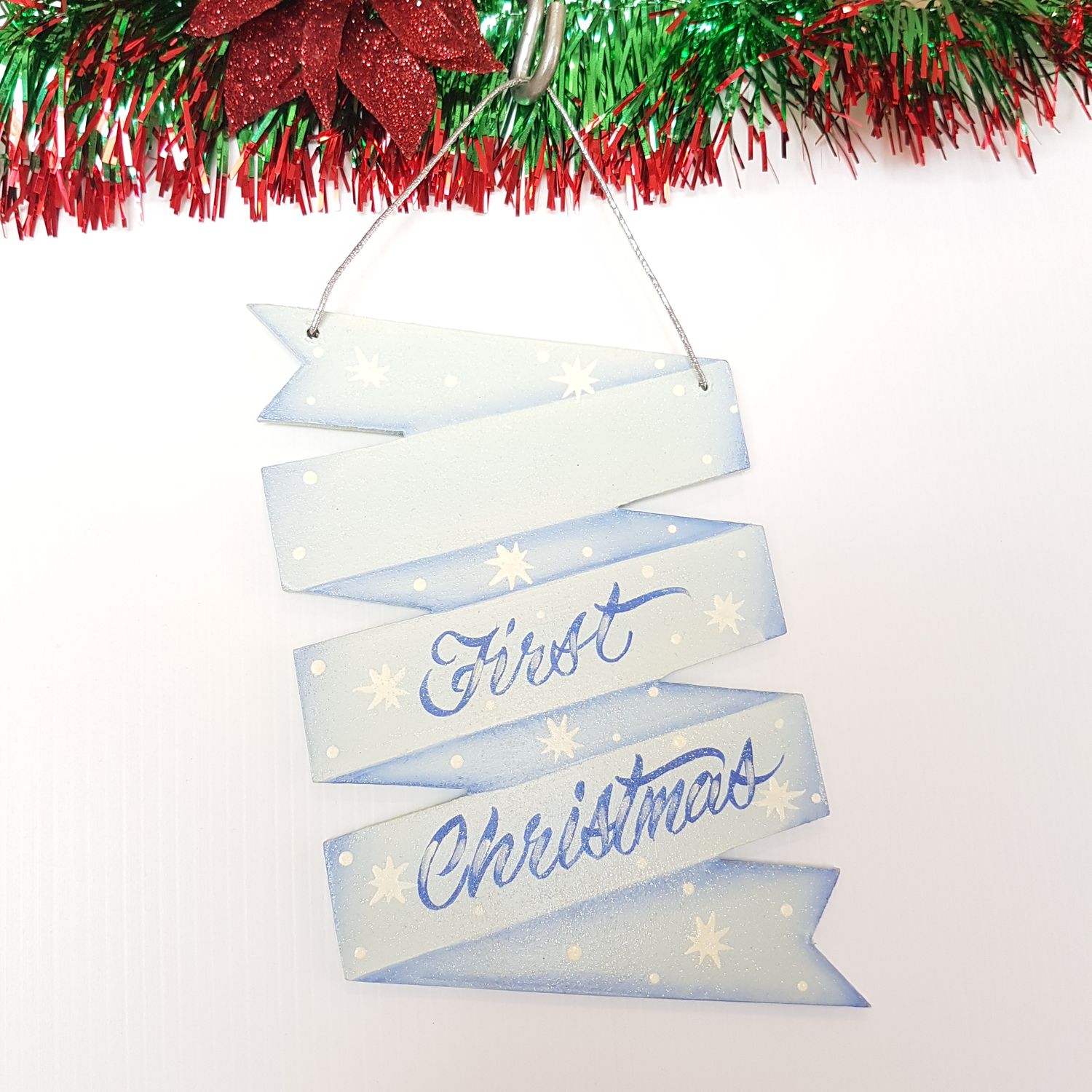 First Christmas Ornament - Blue