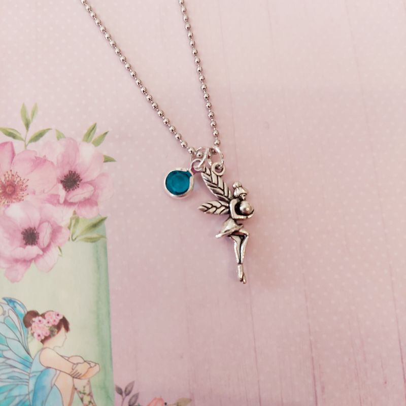 Blue Tooth Fairy Necklace