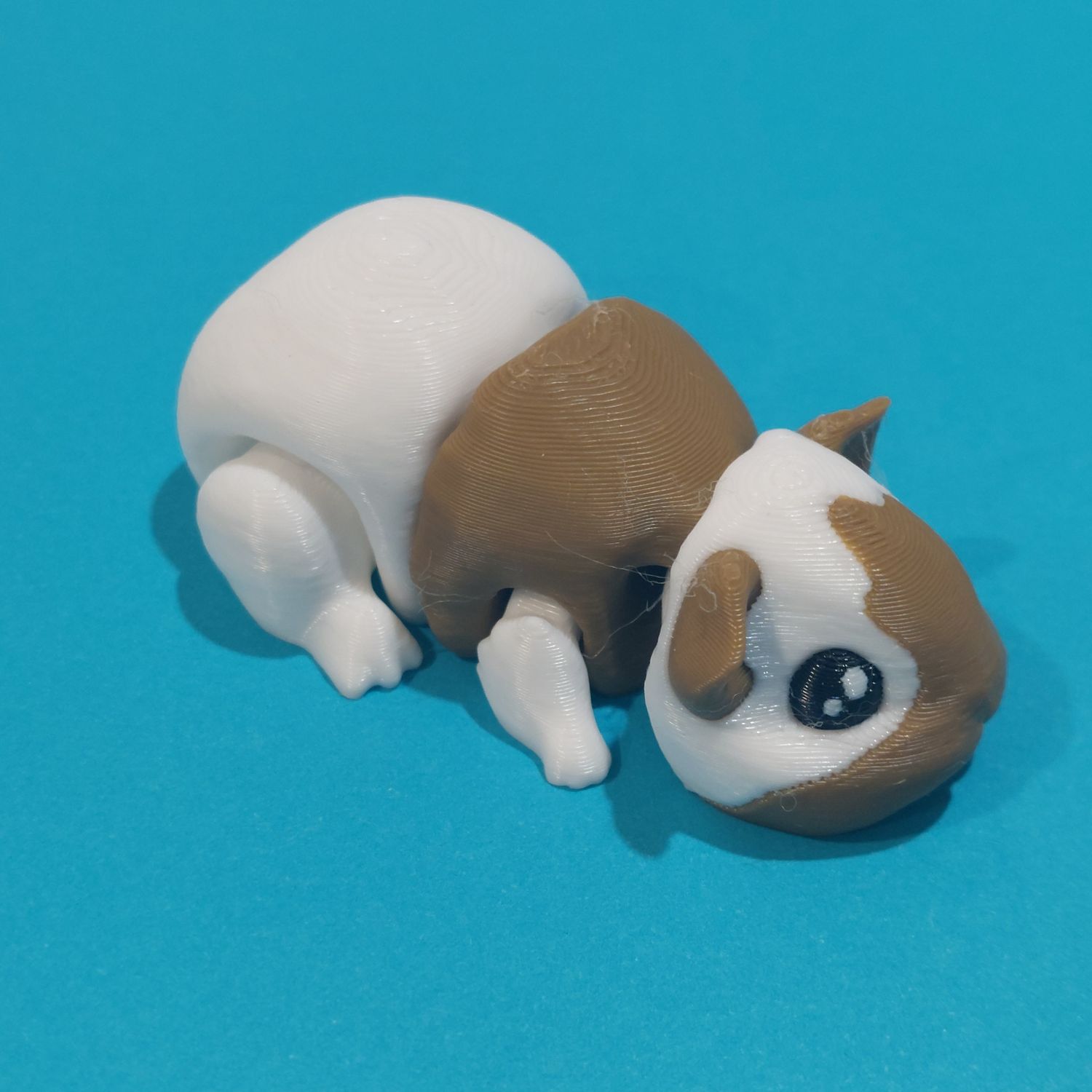 3D Printed Guinea Pig Fidget Brown