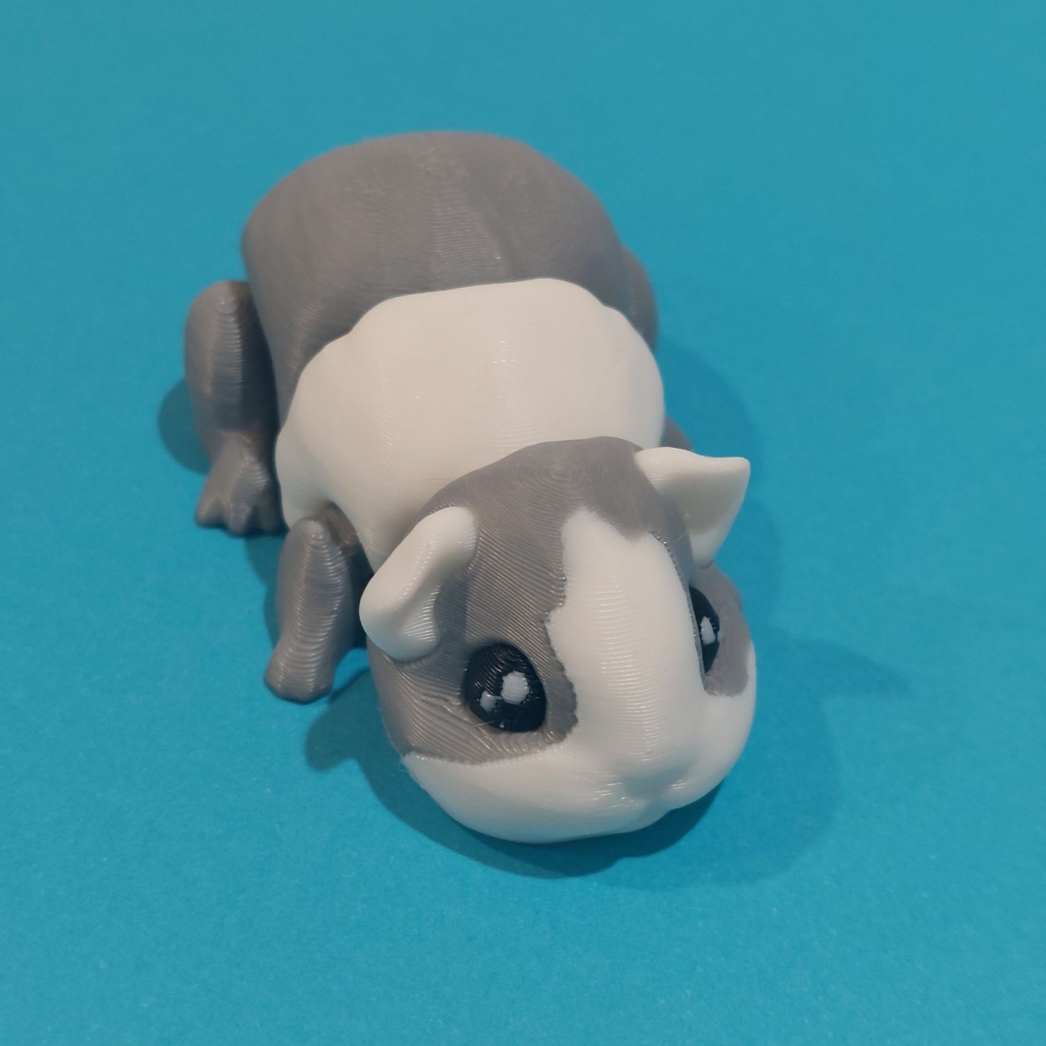 3D Printed Guinea Pig Fidget Grey